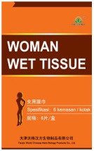 Women Wet Tissue